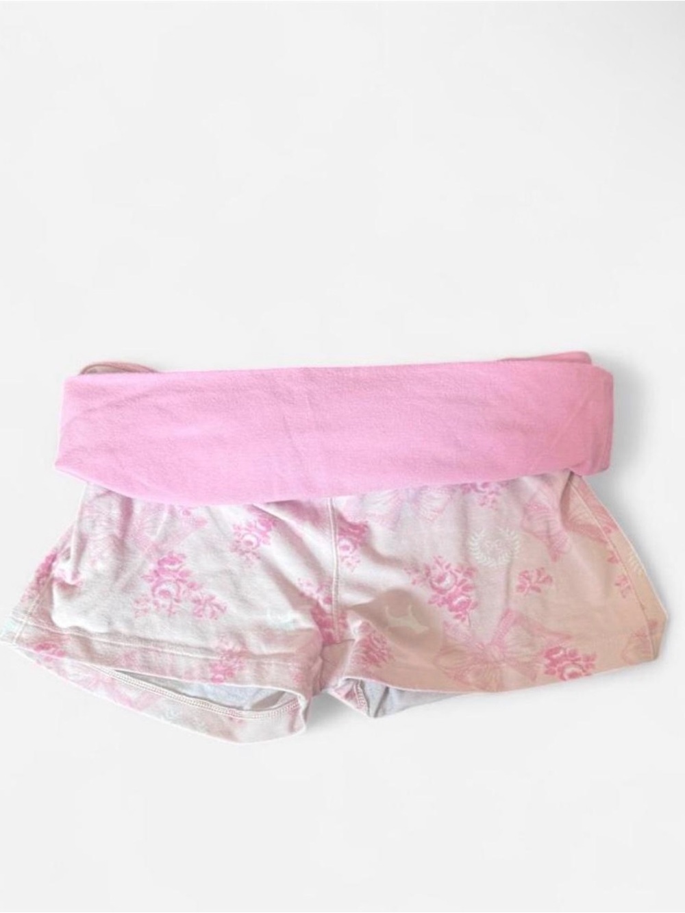 Victoria's Secret PINK Light Pink Foldover Shorts